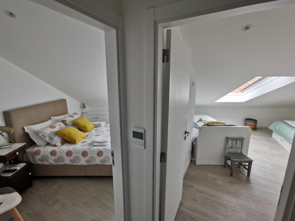Апартаменты Casa Na Onda Elevador Назаре Экстерьер фото
